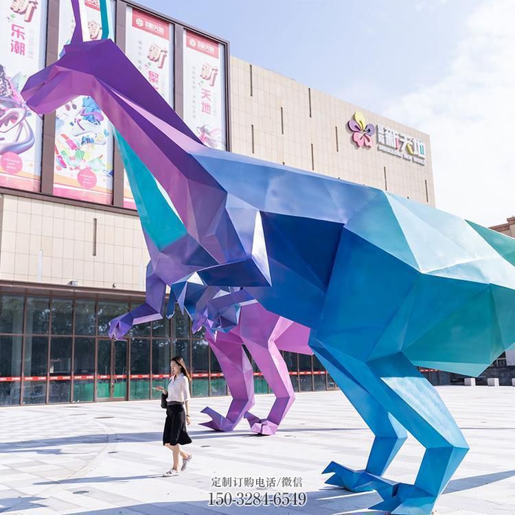 广场恐龙雕塑订做,城市雕塑,景观烤漆恐龙雕塑工程 广场恐龙雕塑订做,城市雕塑,景观烤漆恐龙雕塑工程